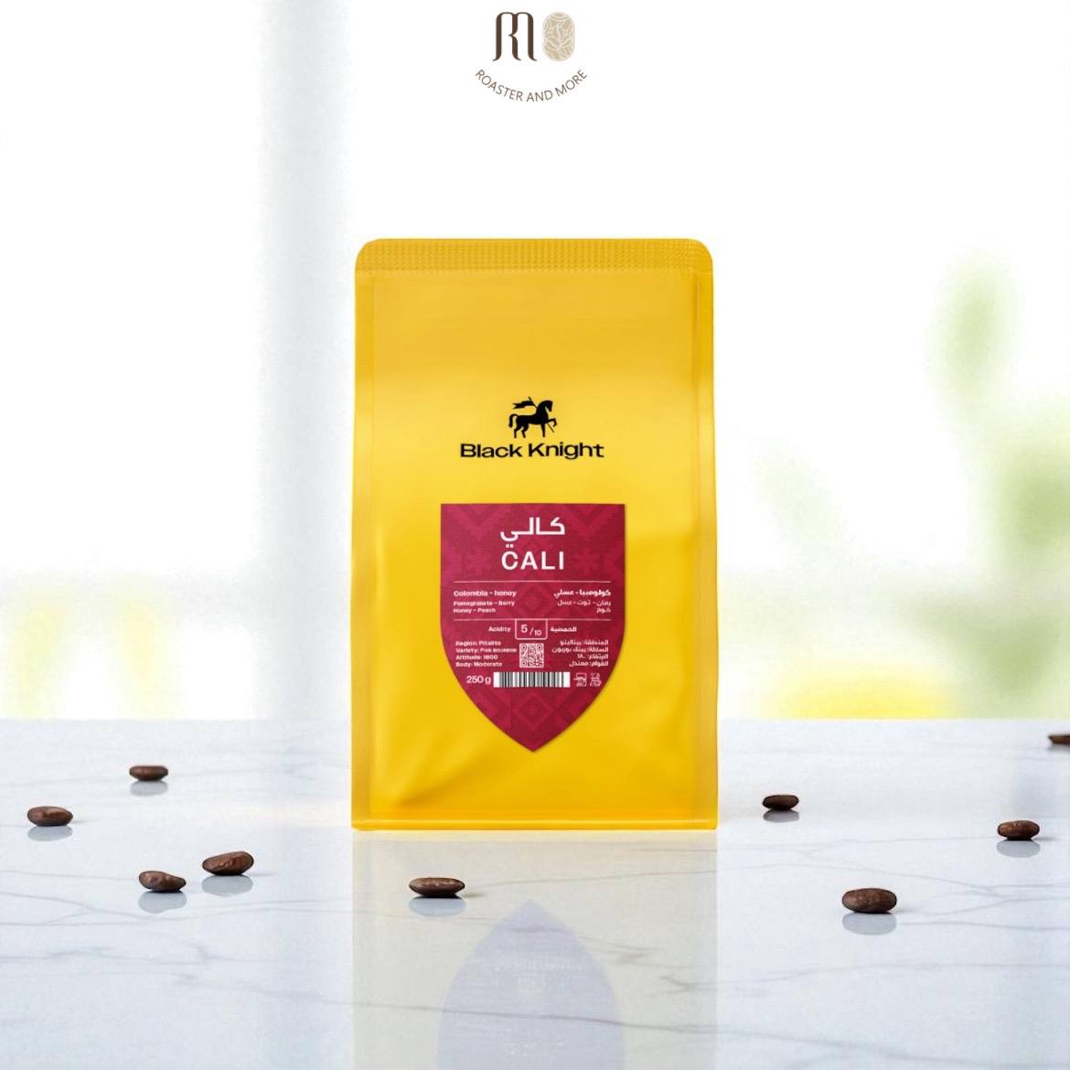 قهوة الفارس الأسود – كالي كولومبيا
