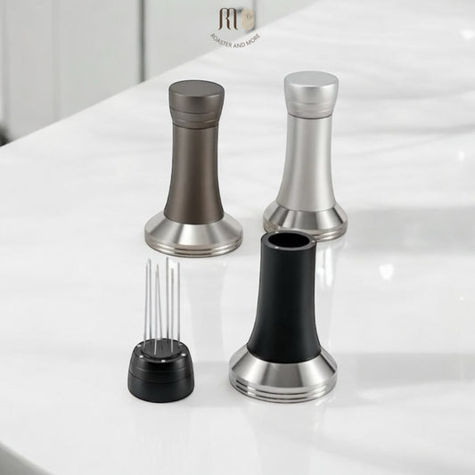 تامبر اسود و رصاصي ومفكك للقهوة ، مقاس 53