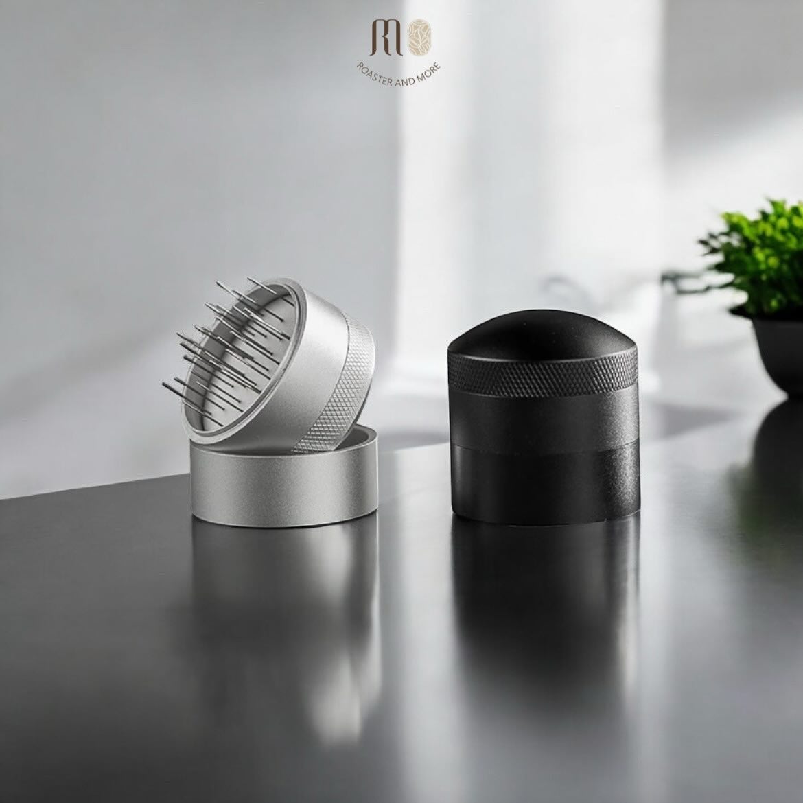 مفكك تكتلات ، أسود ورمادي 