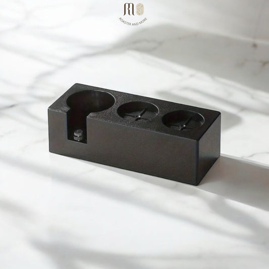 قاعدة اللون اسود - يصلح استخدامها ل بورتافلتر ، تامبر ، موزع ، مفكك