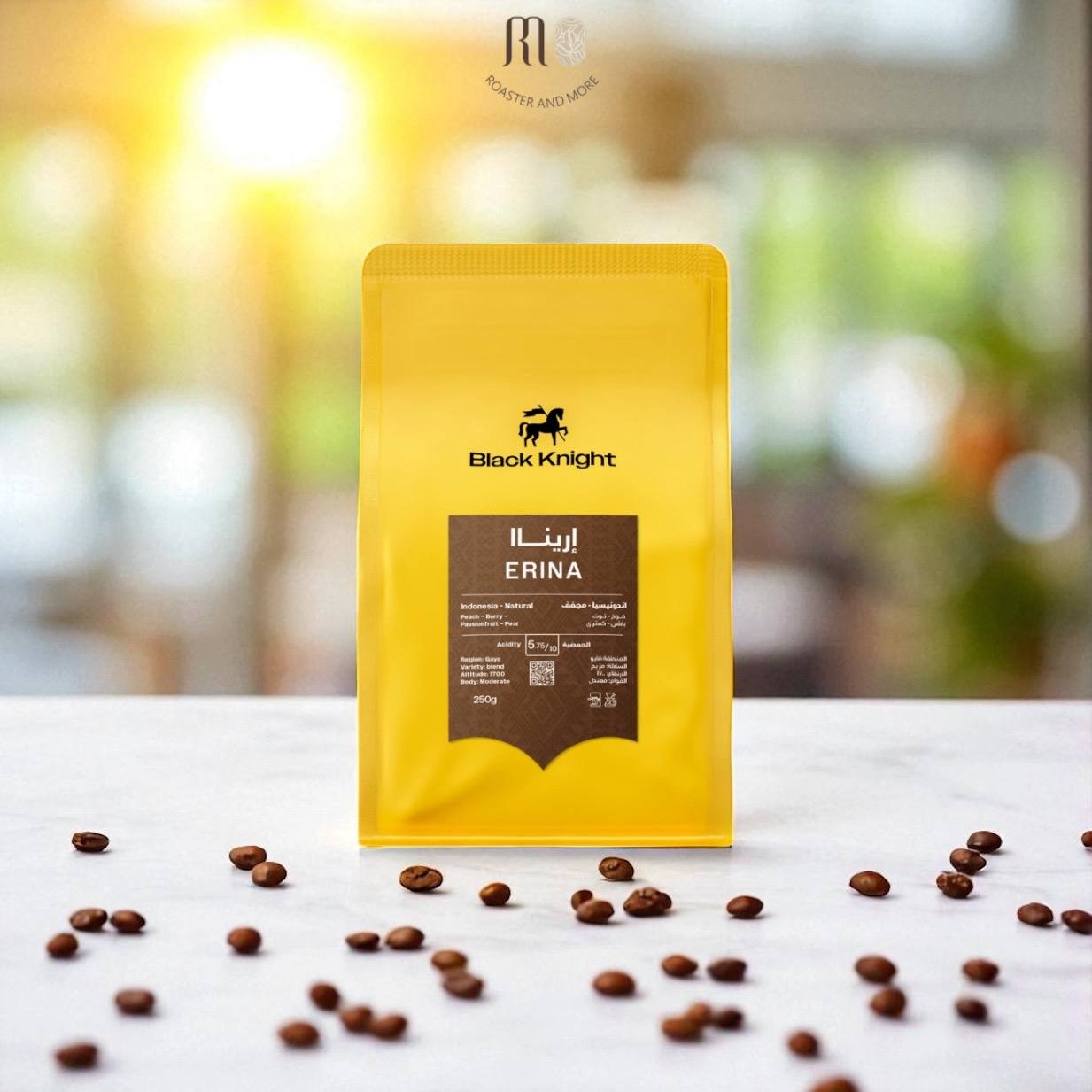 قهوة الفارس الأسود – إرينا إندونيسيا